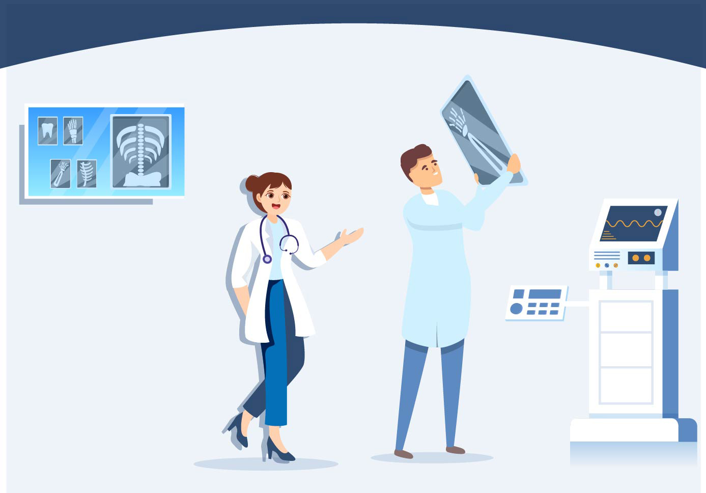 Destrcution de radiographies medicales