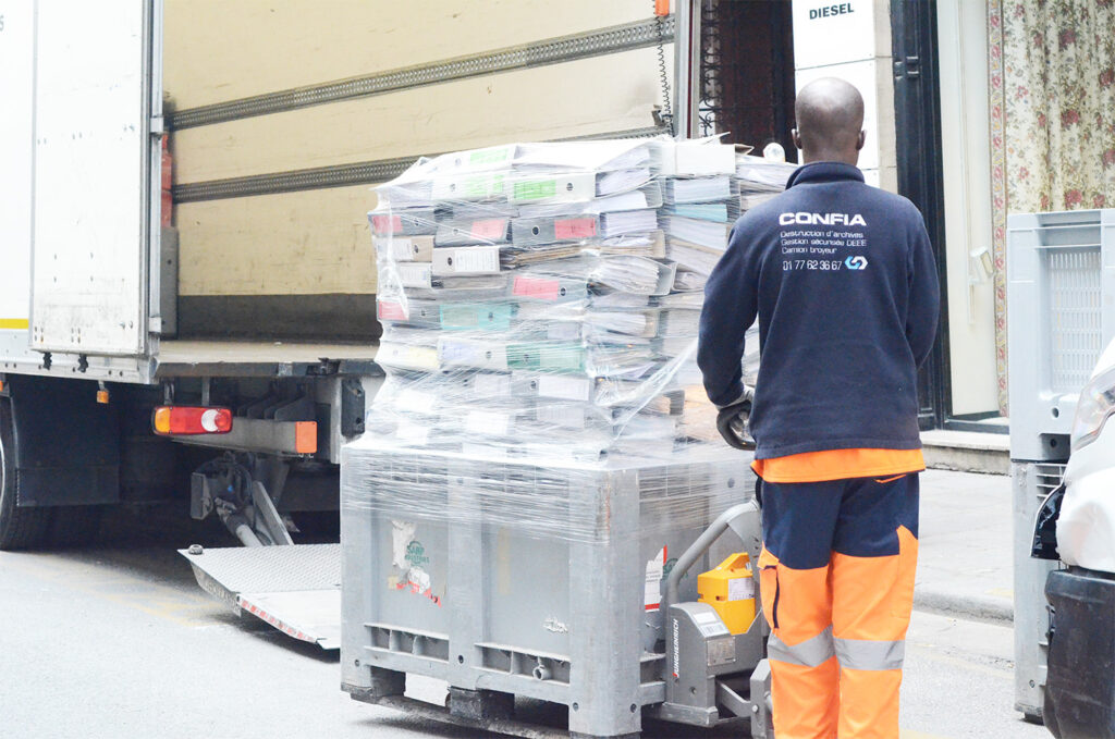 destruction sécurisée d'archives