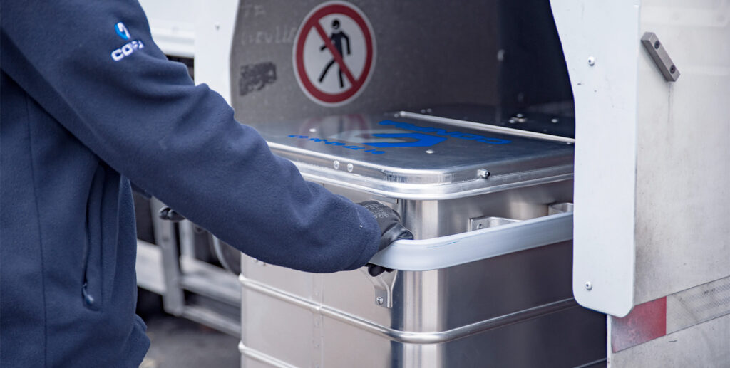Collecte récurrente des disques durs en entreprise