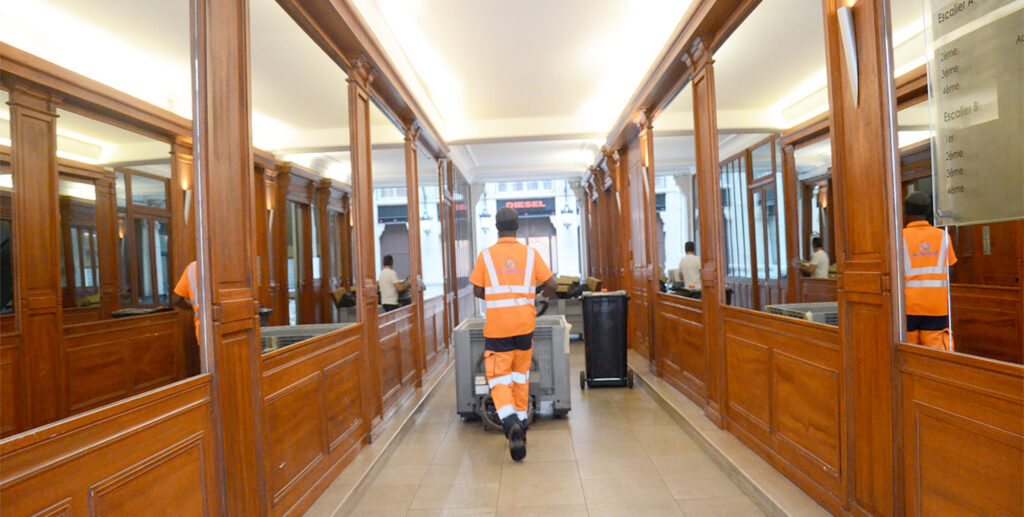 Recyclage papier par collecte