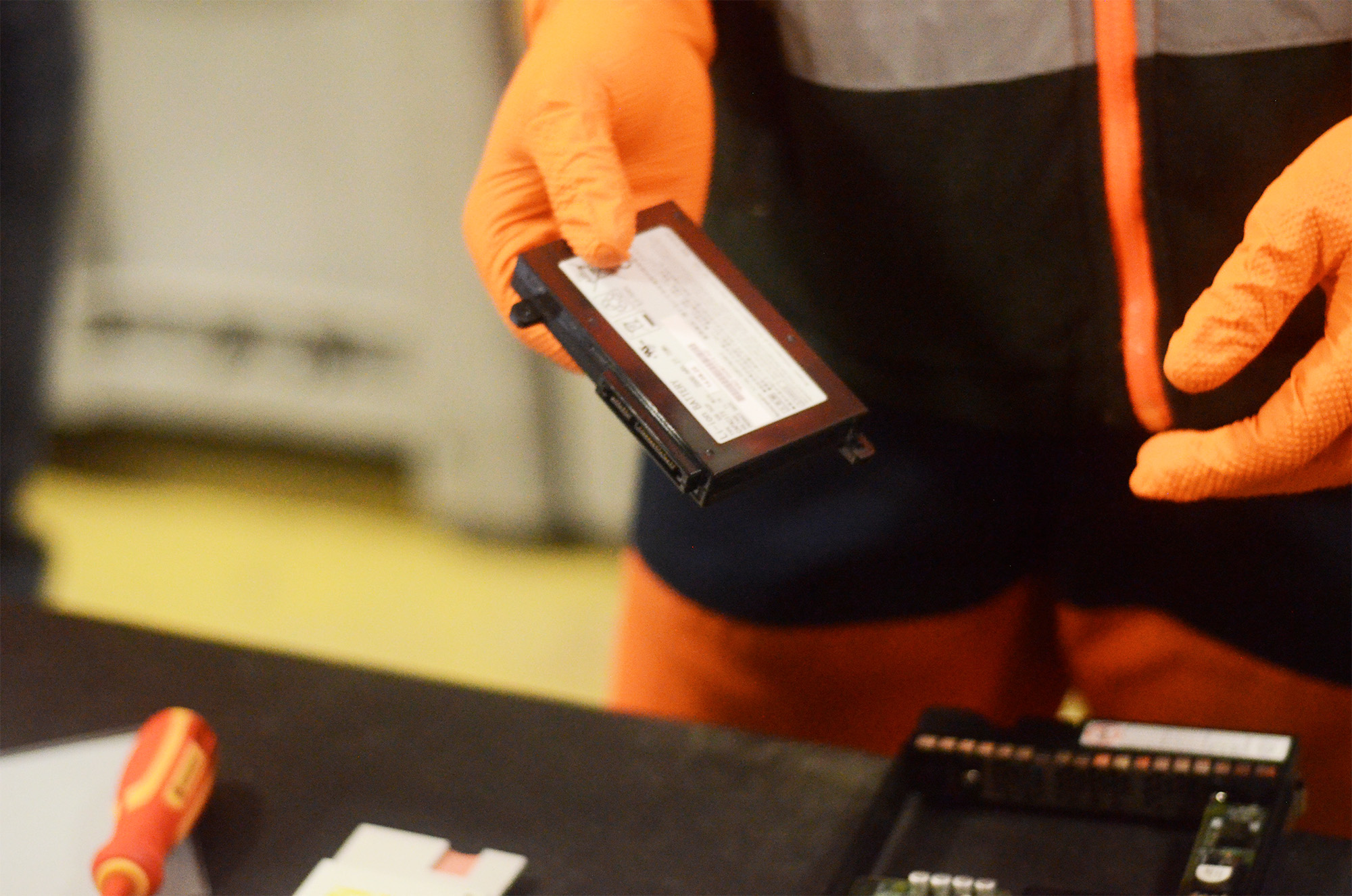 batterie de disque dur autonome