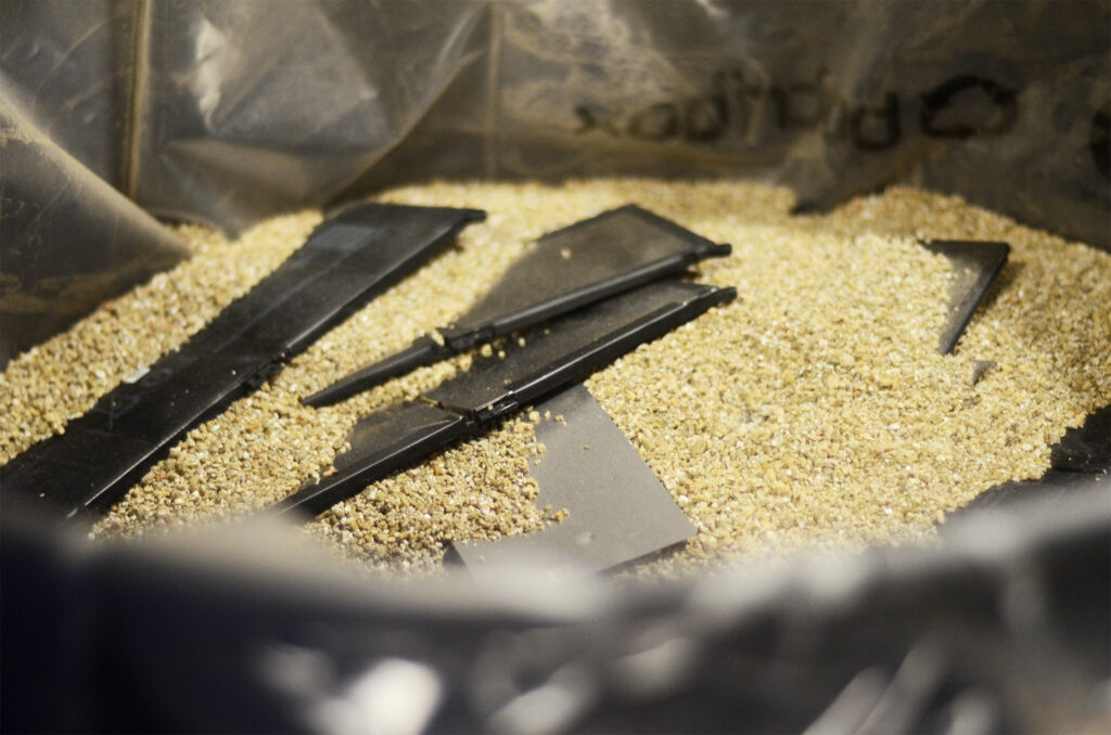 Recyclage de batterie Lithium