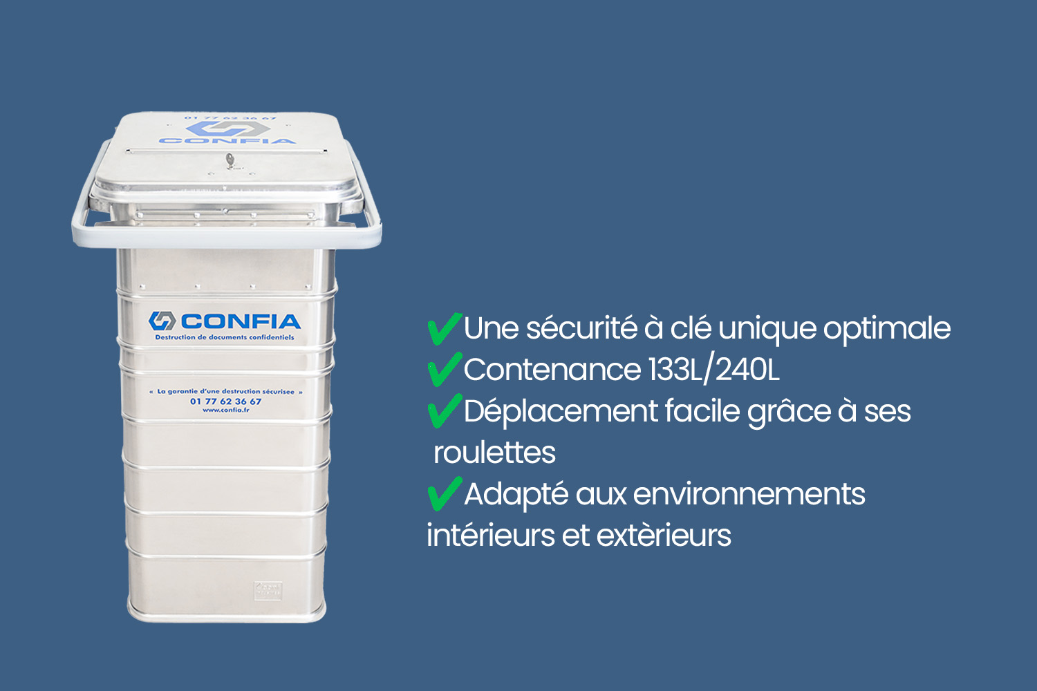 Recyclage unité centrale, serveur informatique et baie 19 collecte et recyclage de deee par des conteneur sécurisés