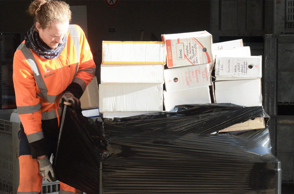 destruciton d'archives confidentielles