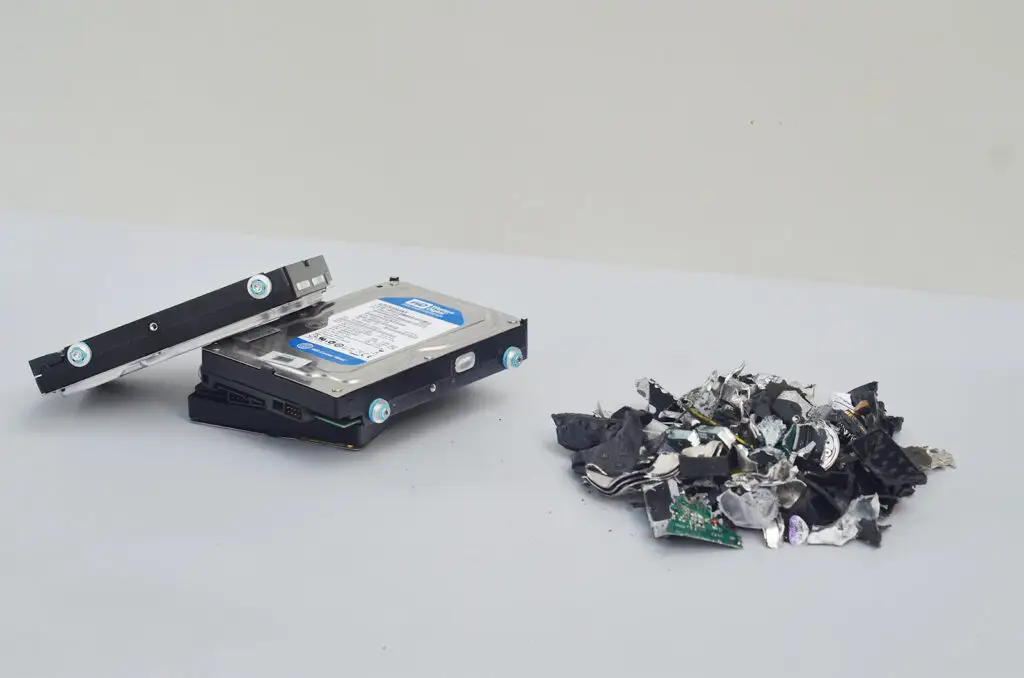 broyage de disques durs