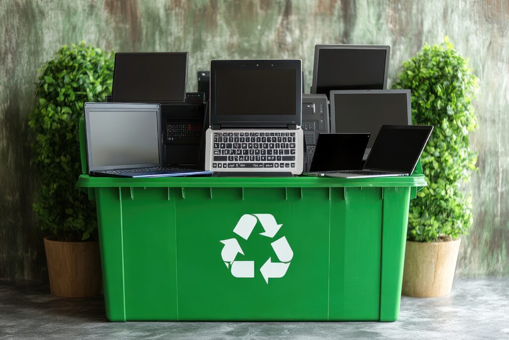 recyclage d'ordinateur