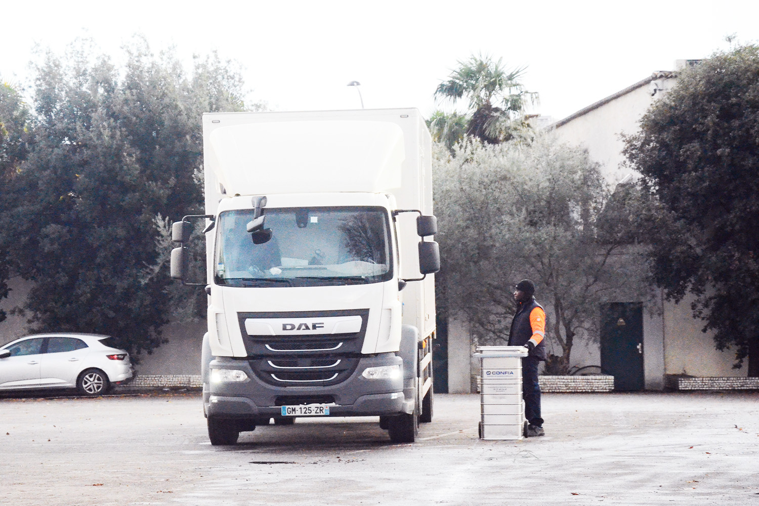 Camion broyeur destruction de documents papier sur site