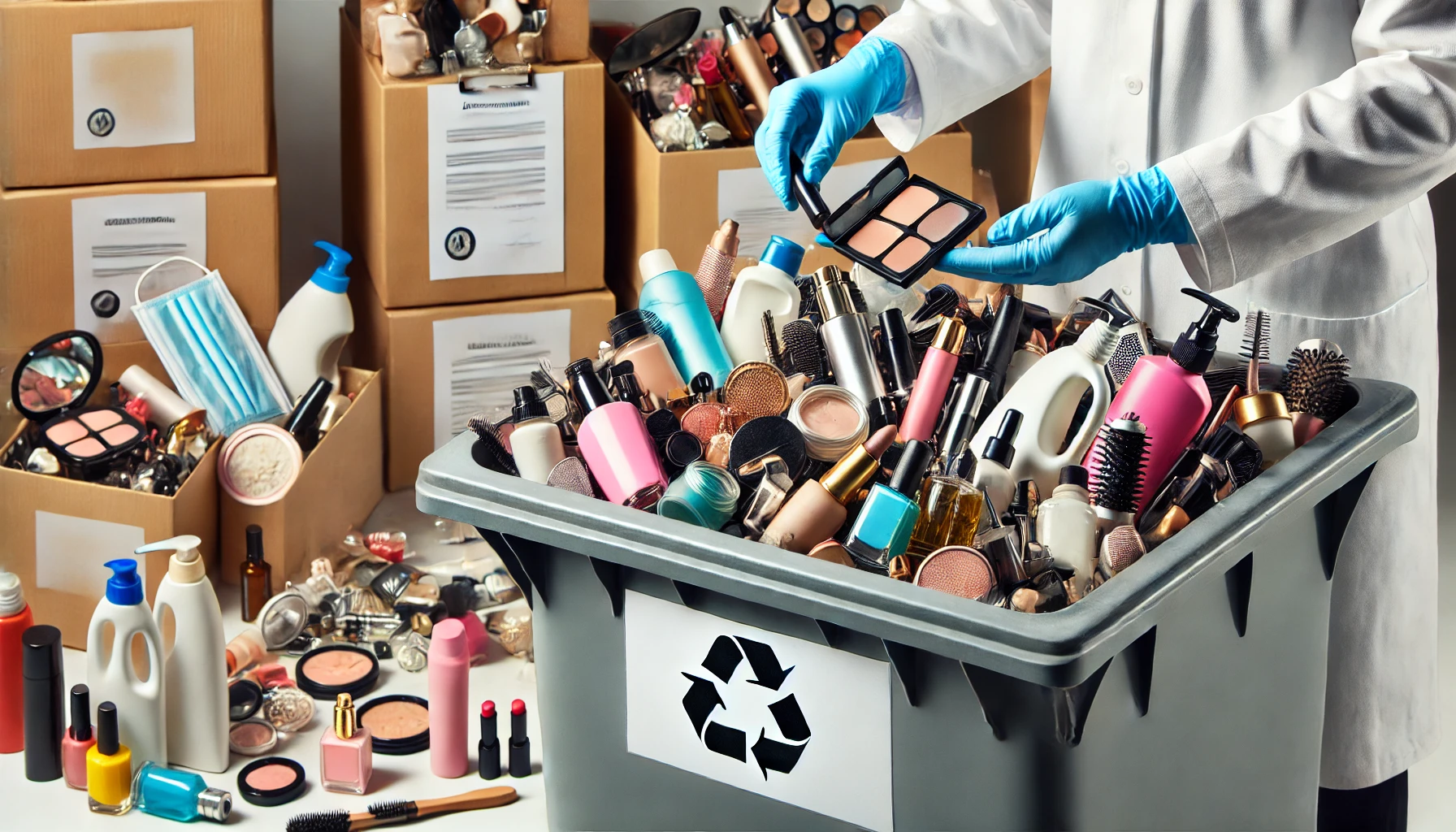 destrucion de produit cosmetiques périmés