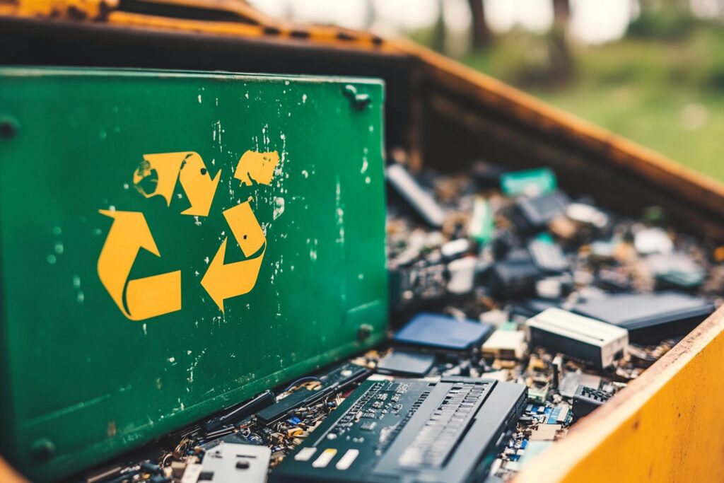 Impact environnemental du recyclage des DEEE