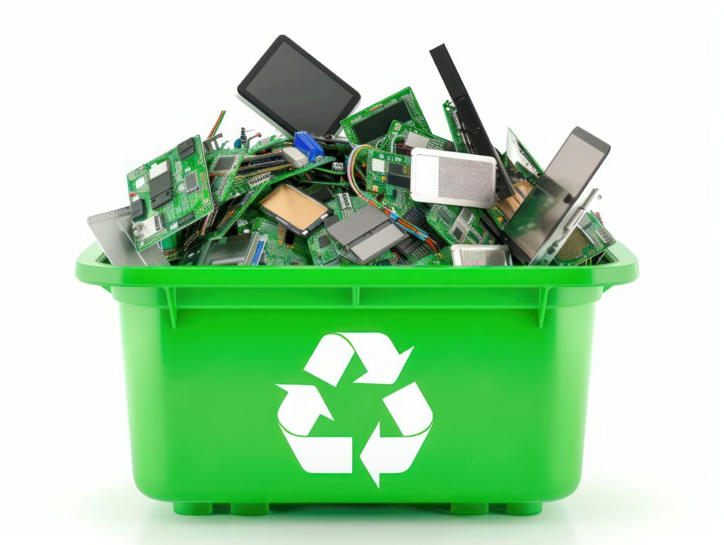 recyclage de matériel informatique