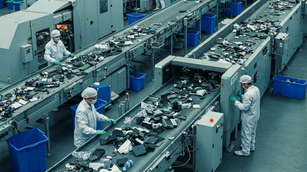 Tri des DEEE avant la valorisation