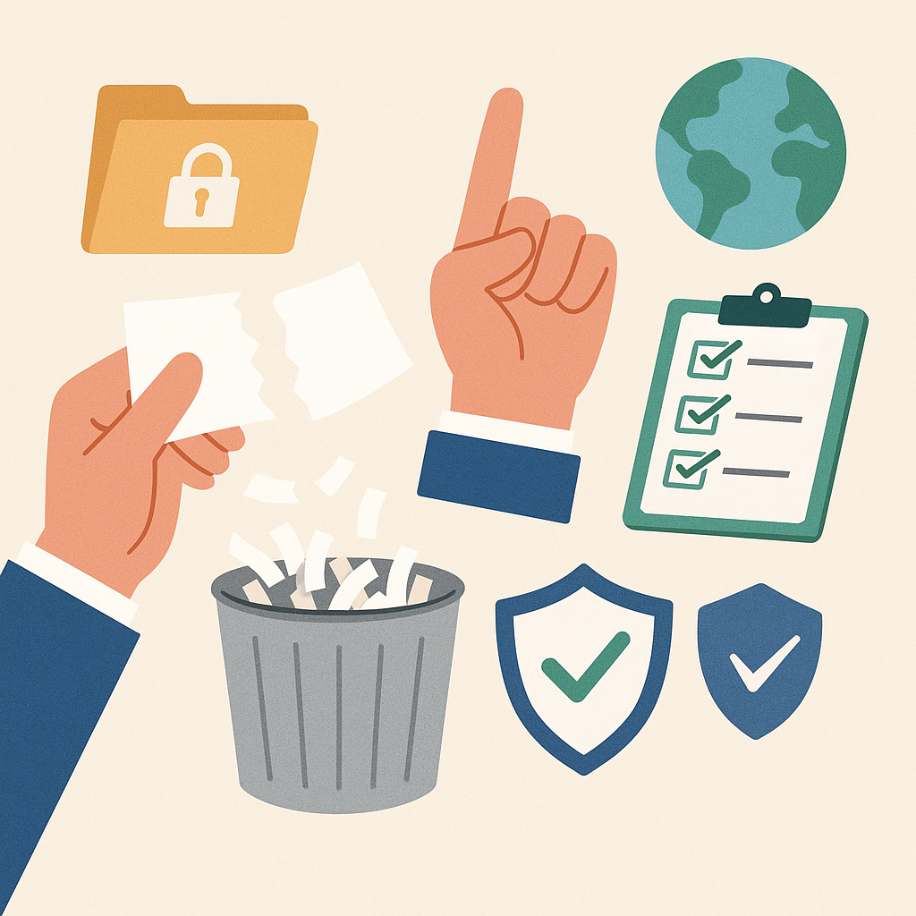 Conseils pour une destruction sécurisée de papier 