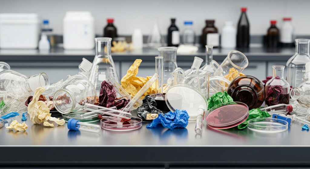 Déchets de laboratoire