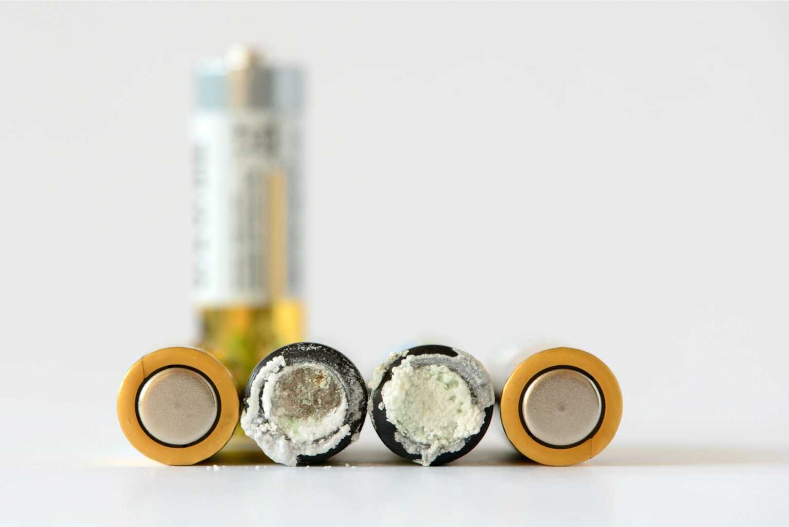 pollution de batterie au lithium