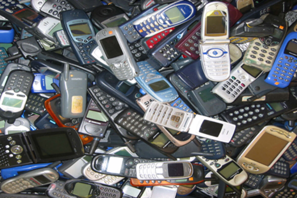recycler un téléphone portable