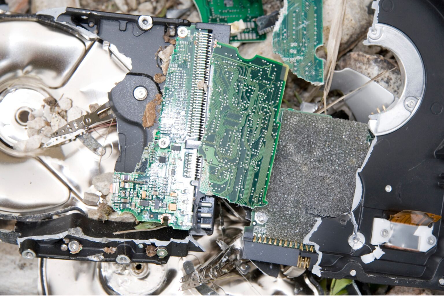 destruction des disques durs