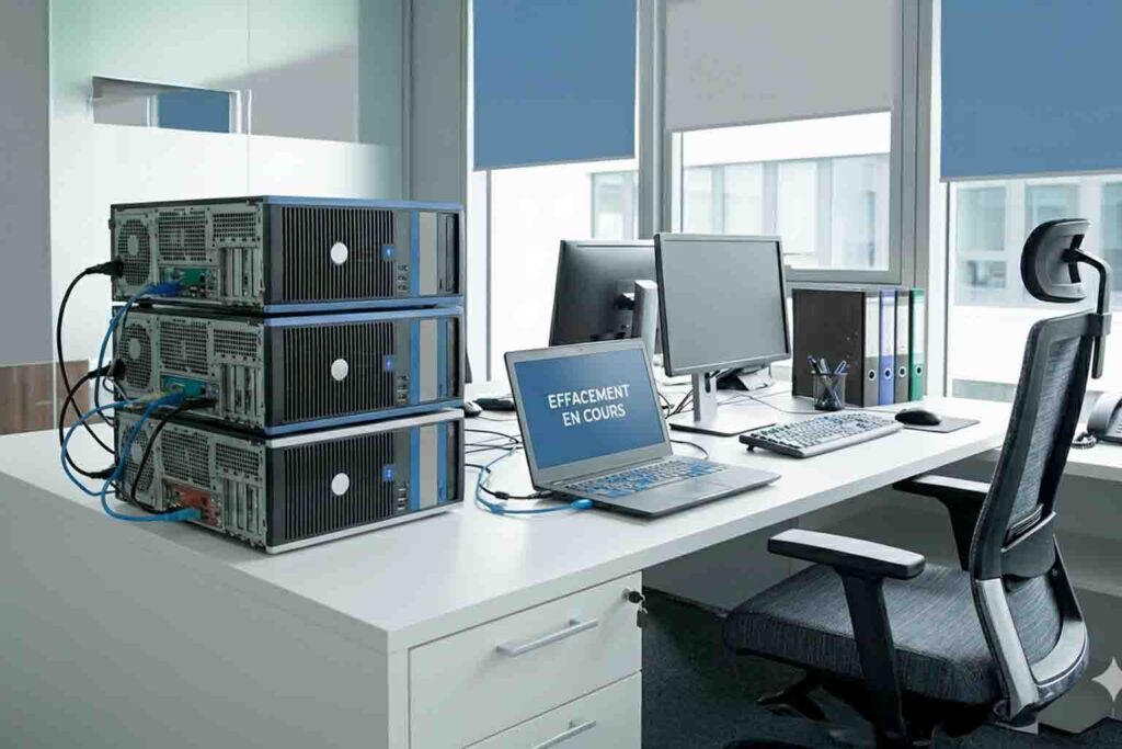 Effacement sécurisé par Centre de Commande