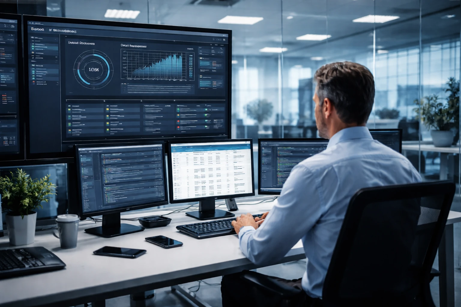 Effacement sécurisé par centre de commande