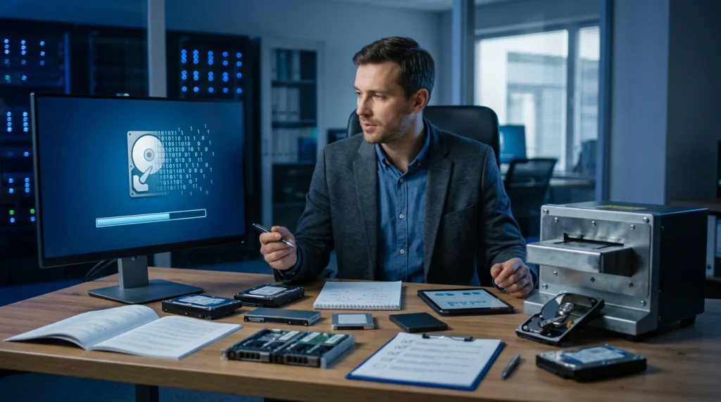 criterios para elegir entre borrado de datos y destrucción física de soportes informáticos