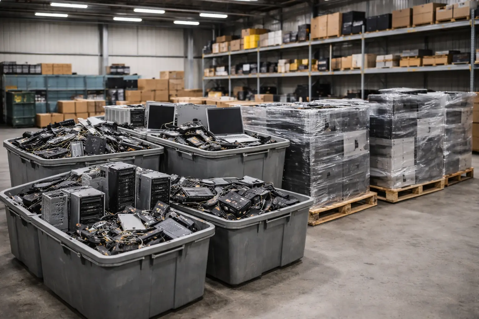 Certificat DEEE pour la gestion des déchets DEEE en entreprise