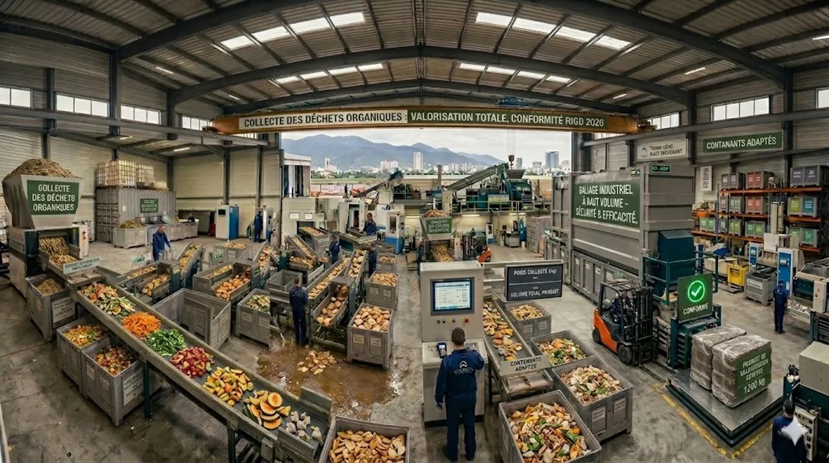 gestion déchets alimentaires entreprise