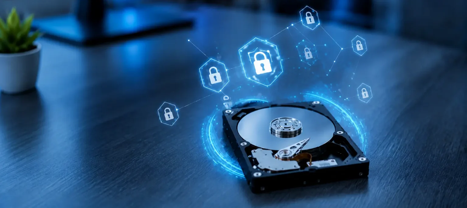 Disque dur sécurisé avant la destruction disques durs chiffrés