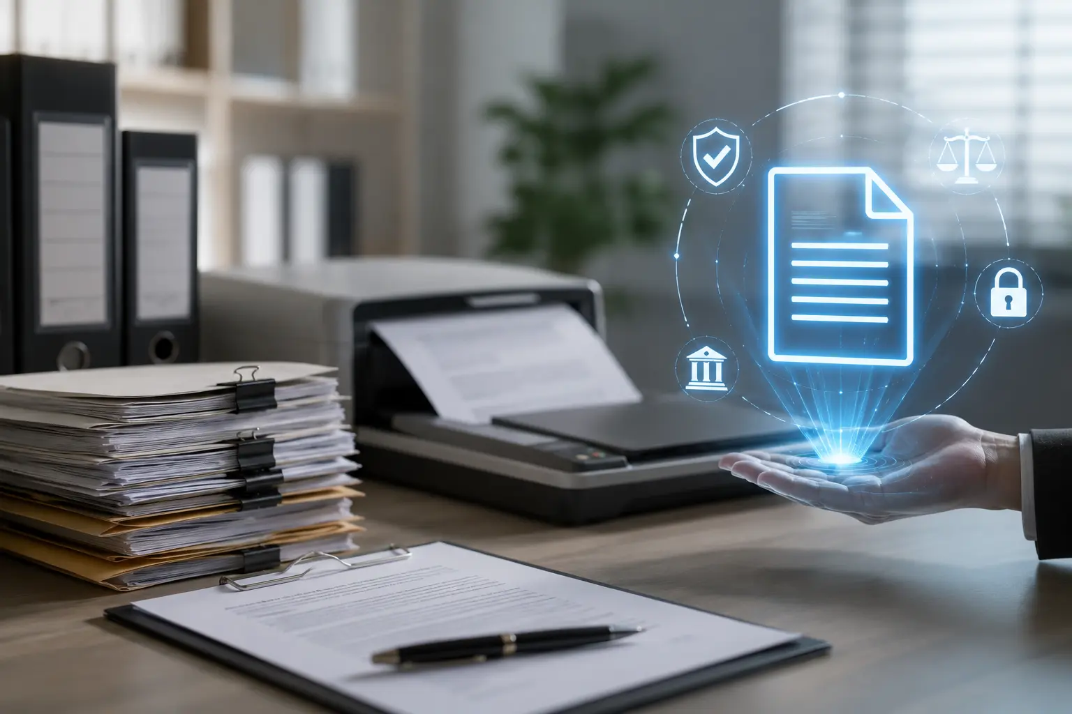 copie fiable et numérisation conforme des documents en entreprise