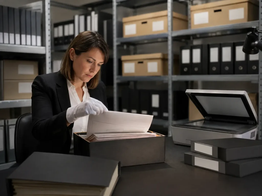 numérisation archives comptables