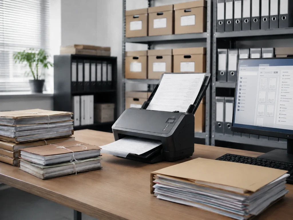 numérisation archives comptables entreprise confia
