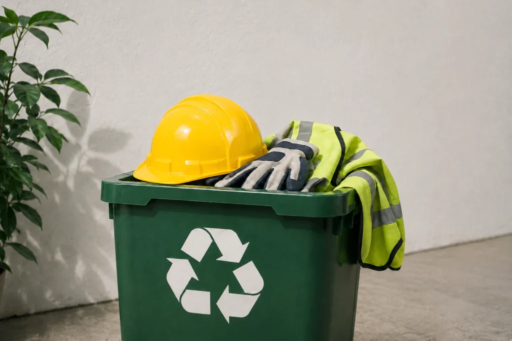 recyclage EPI professionnels
